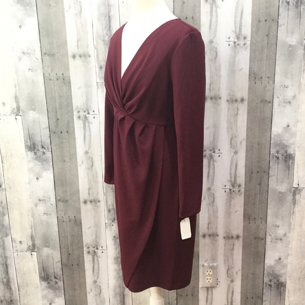 SAKS FIFTH AVENUE Long Sleeve Sheath Dress NWT 6 - Picture 3 of 7